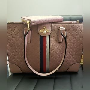 New blush pink tote